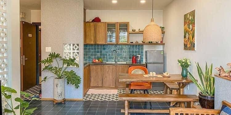 can ho nho mang hoi huong truyen thong dep tien 63924457 - Mẫu căn hộ nhỏ mang hơi hướng truyền thống đẹp, tiện lợi