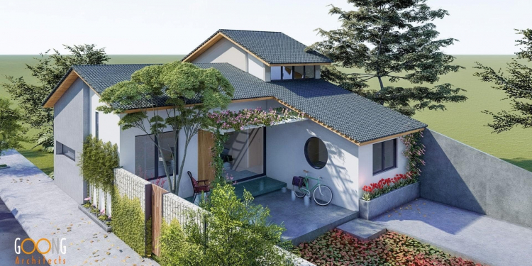 cap nhat xu the co dat toi gi khong xay 0fa2bebf - Mẫu nhà cấp 4 đẹp diện tích 80m2, 3PN, phong cách tự nhiên, tối giản