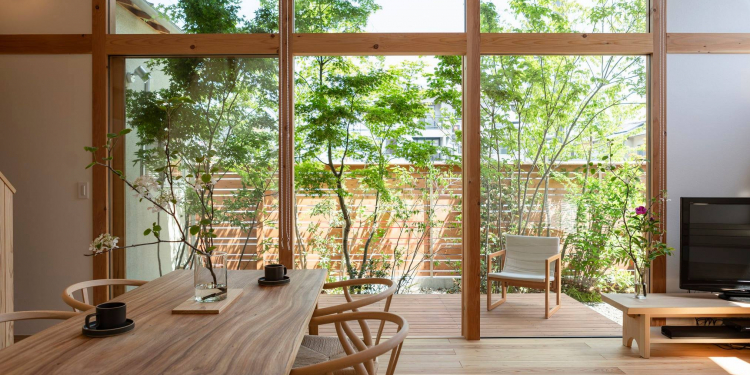 hinh noi that trong nha va cay dd9d5a93 - Mẫu nhà gỗ có vườn đẹp phong cách Nhật Bản