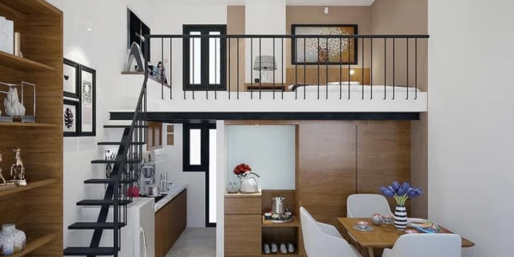 hinh noi that va trong nha 126 434749b1 - 15 mẫu nhà gác lửng đẹp : Phương án tối ưu cho đôi vợ chồng trẻ