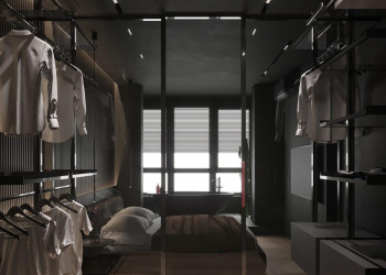 hinh trong nha 120 8fd99ed1 - Mẫu căn hộ đẹp phong cách tối giản, màu đen cho những ai yêu thích sự cá tính và huyền bí