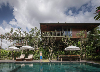 nha 71m2 cao hon 4m so voi mat dat duoc 61bbd8ce - Mẫu nhà đẹp có thiết kế độc đáo, cao hơn 4m so với mặt đất, giúp gia chủ giảm 95% năng lượng tiêu thụ