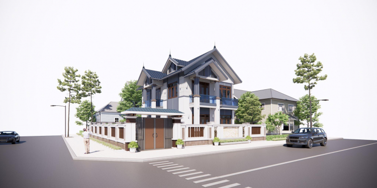 ben minh vua hoan thanh phuong an mau nha 2 aa6d3a82 - Phương án mẫu nhà 2 tầng mái thái, diện tích 8x12m