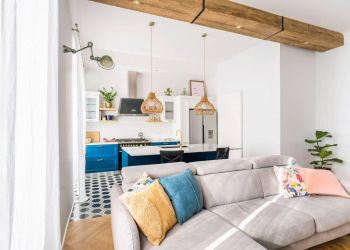 cap vo chong tre cai tao lai can ho cu 02fe404f - Mẫu căn hộ đẹp 80m2 dành cho cặp vợ chồng trẻ thích sự thông thoáng và đầy màu sắc