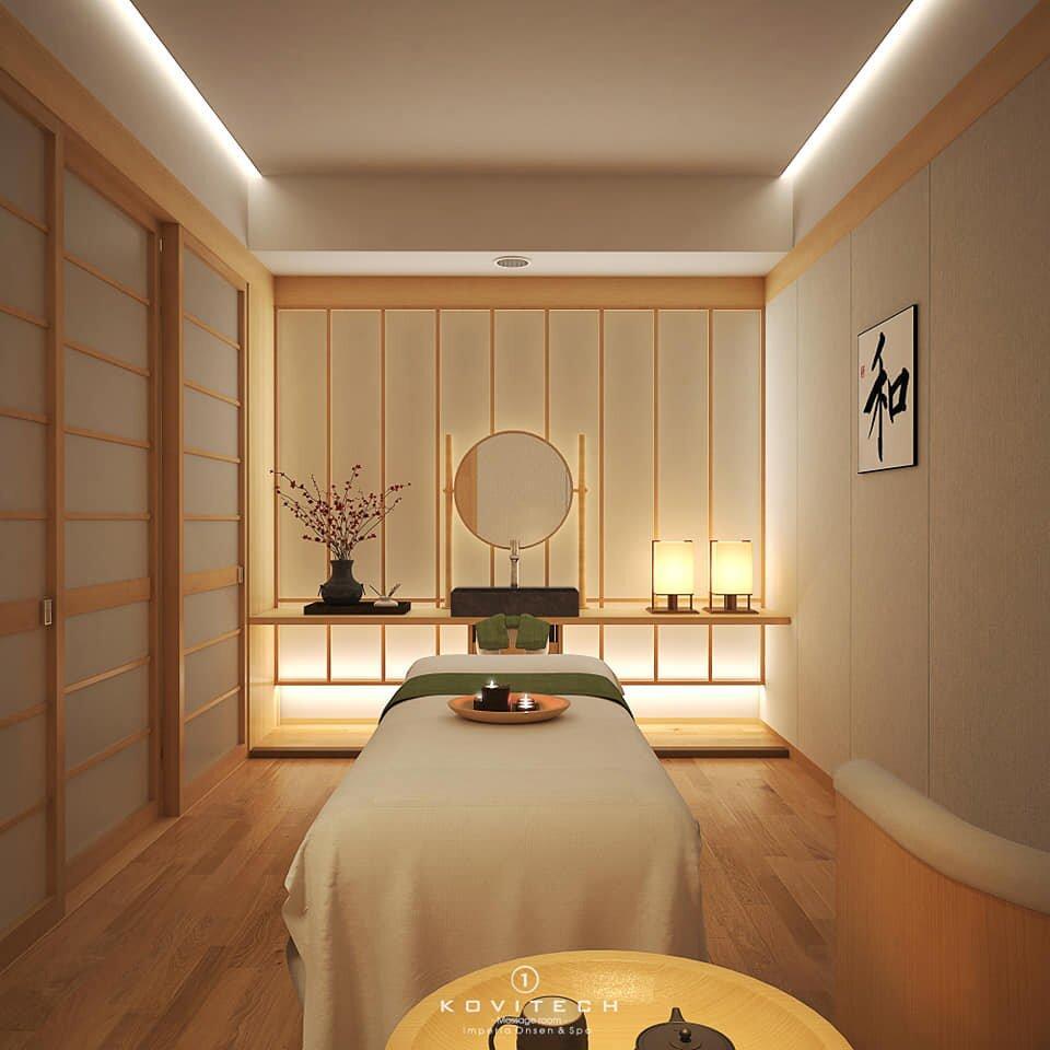 danh cho ai thich spa massage 6191256a - Phòng massage phong cách Nhật tối giản - sang trọng.