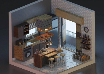 dau la style trang tri nha cua trong mo cua 92af6db4 - Cảm hứng trang trí nhà cửa cùng những tác phẩm của nữ nghệ sĩ Nourhan Ismail