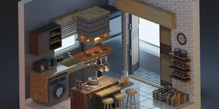 dau la style trang tri nha cua trong mo cua 92af6db4 - Cảm hứng trang trí nhà cửa cùng những tác phẩm của nữ nghệ sĩ Nourhan Ismail