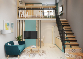 hinh noi that va phong khach 205 284c8a87 - Cải tạo căn nhà trọ cũ tuyệt đẹp ở Xã Bà Điểm, huyện Hóc Môn, Tp.Hồ Chí Minh