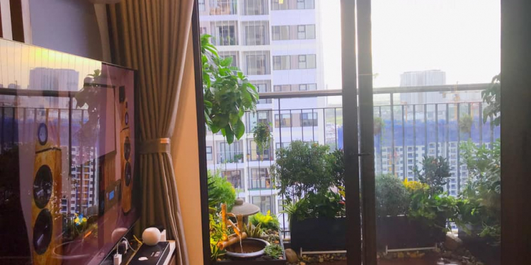 hinh trong nha 700 a1c10ae0 - Mẫu thiết kế nội thất chung cư đẹp nhiều mảng xanh ngát và thư giãn