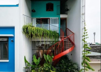 khong co mo ta anh 3235 f22c35e9 - Mẫu trang trí cầu thang, phòng khách đẹp nhiều mảng xanh thơ mộng