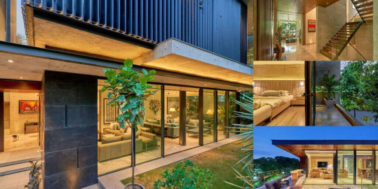 1633132966 nha pho cua gia dinh da the he giai quyet 744a63d4 - Nhà phố của gia đình đa thế hệ, giải quyết nhược điểm hướng Tây bằng giải pháp hợp lý