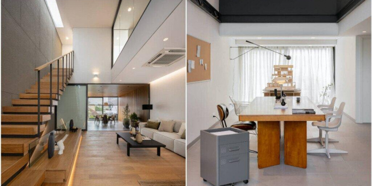 1633138082 nha pho 3 tang dap ung yeu cau ve khong 1e4f957a - Nhà phố 3 tầng đáp ứng yêu cầu về không gian sống đa chức năng của gia chủ