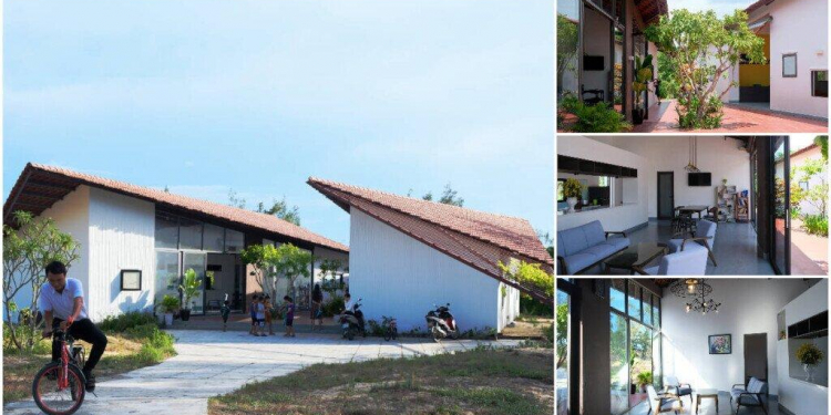 1633245061 nha 1 tang thiet ke nhu canh dieu goi nho 98106b09 - Nhà 1 tầng thiết kế như cánh diều, gợi nhớ đến tuổi thơ tươi đẹp của gia chủ, hoàn thiện với chi phí 860 triệu đồng