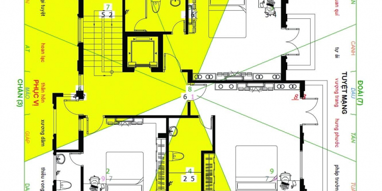 nha phong thuy c1b6abde - 9 nguyên tắc phong thủy nhà ở bạn cần nắm vững khi mua nhà